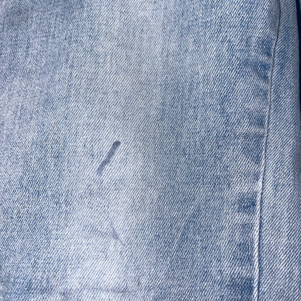 Girls Light Blue Flared Jeans - Picture 2 of 2